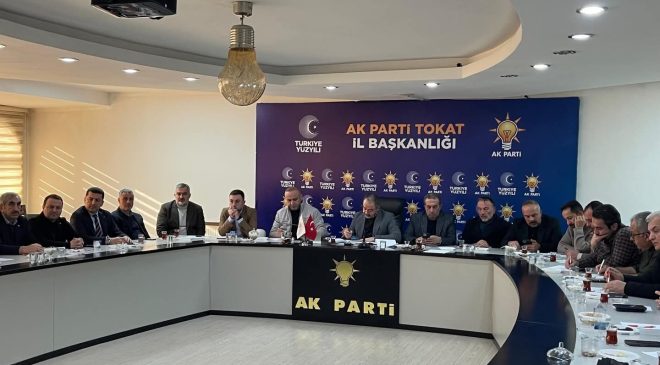 AK Parti Tokat Teşkilatından 2026 Yılına İstişare Toplantısı ile Güçlü Başlangıç