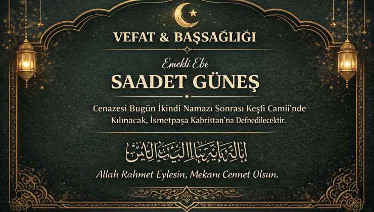 Vefat İlanı